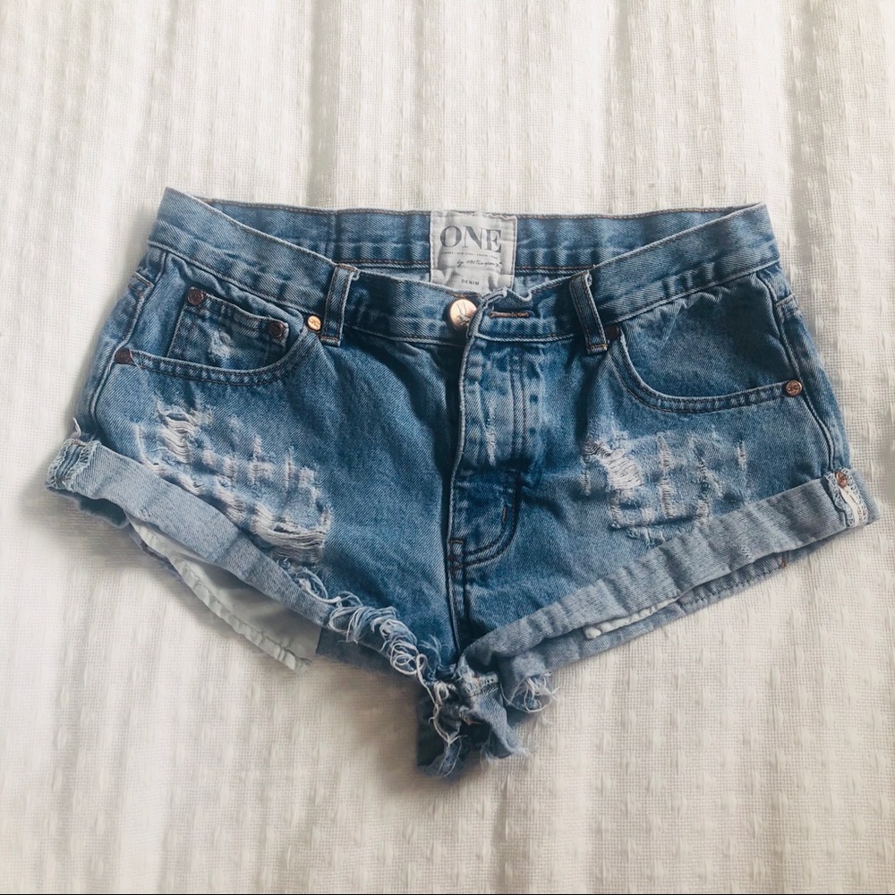 ONE TEASPOON - Bandit Pacifica shorts, 28